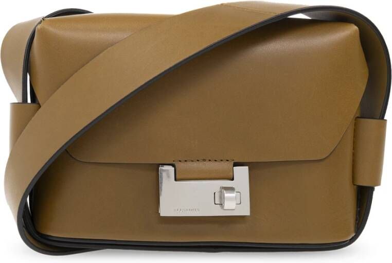 AllSaints Schoudertas Frankie Bruin Dames