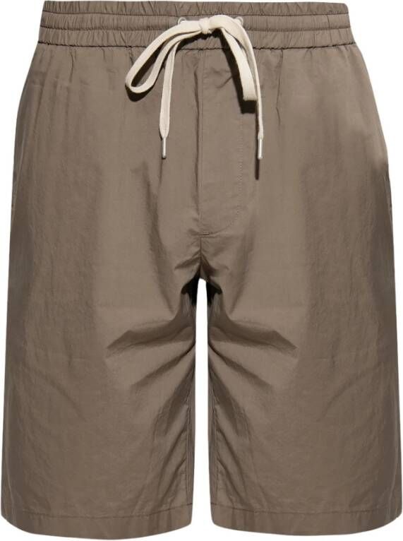 AllSaints Canta Katoenen Shorts Brown Heren