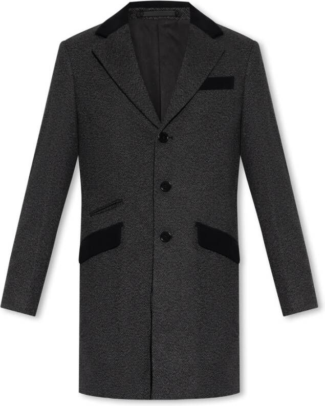 AllSaints Tommy enkellange jas Grijs Heren