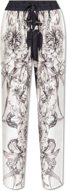 AllSaints Tyler Satijnen Broek Beige Dames