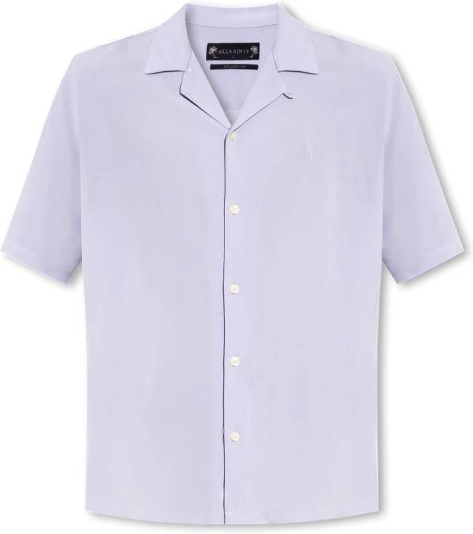 AllSaints Venice shirt Purple Heren