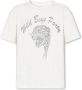 AllSaints Wild Boys Omgekeerde Print T-Shirt Beige Heren - Thumbnail 1