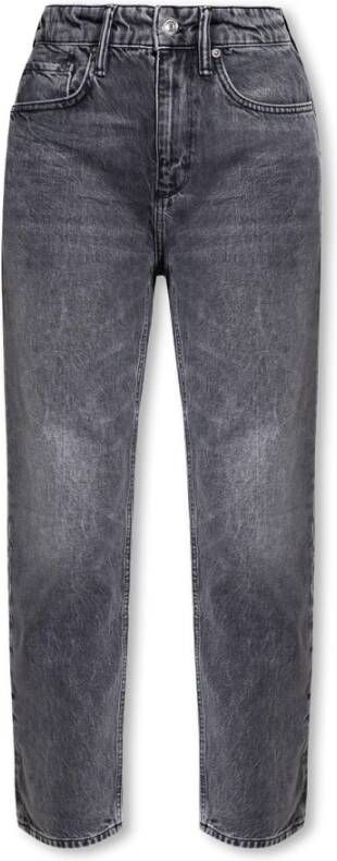 AllSaints Zoey rechte jeans Grijs Dames