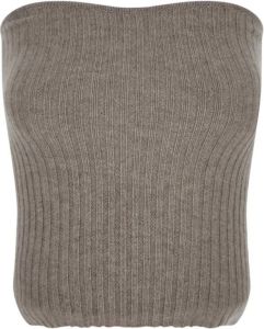 Allude Bandeau Top Beige Dames