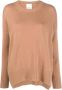 Allude Butterscotch Bruin Cashmere Sweater Brown Dames - Thumbnail 1