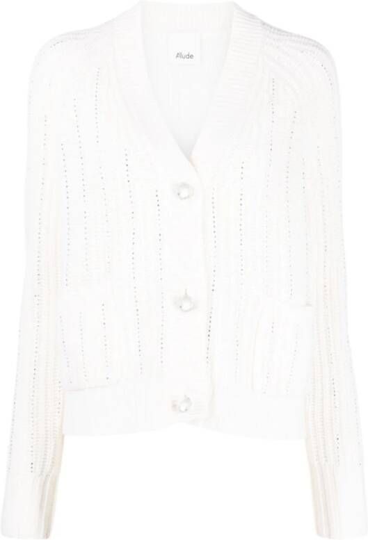 Allude Cardigans White Dames