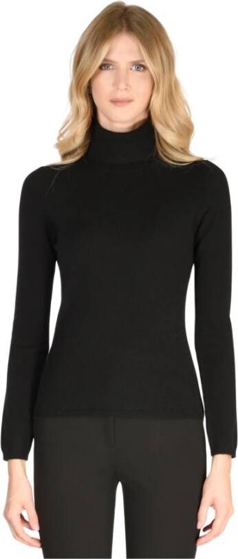 Allude Sweaters Black Zwart Dames