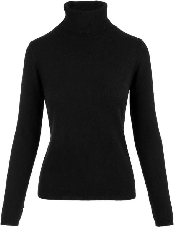 Allude Sweaters Black Zwart Dames