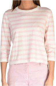 Allude Long Sleeve Tops Roze Dames