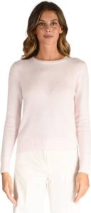Allude Round-neck Knitwear Roze Dames