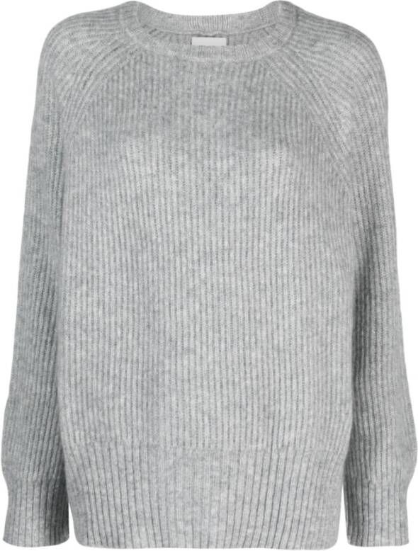 Allude Grijze Sweaters voor Vrouwen Grijs Dames
