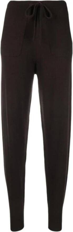 Allude Suit Trousers Zwart Dames
