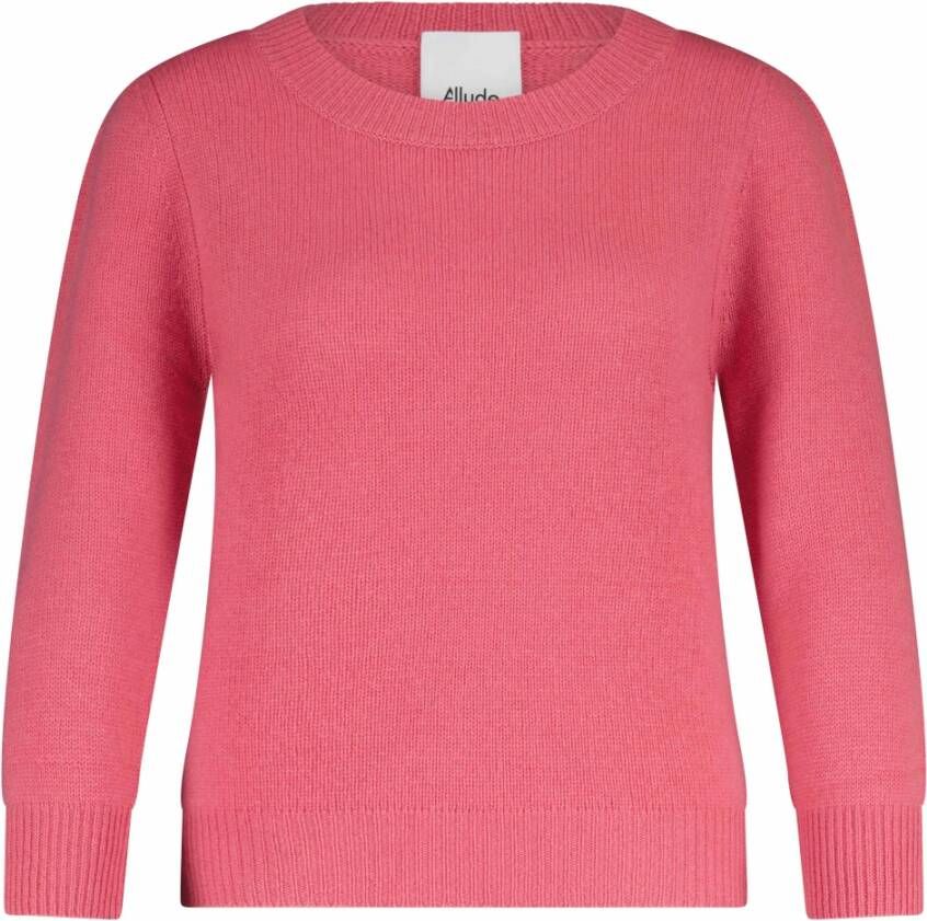 allude Sweatshirt Roze Dames