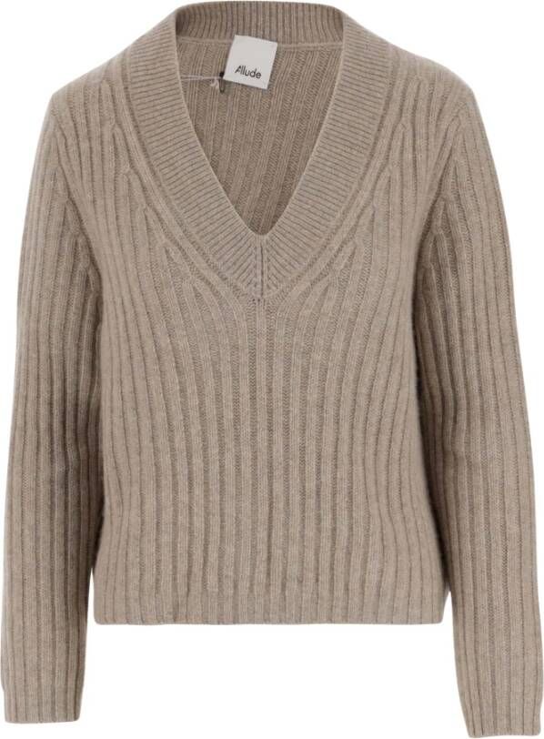 Allude Sweatshirts & Hoodies Beige Dames