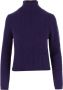 Allude Hyacint Turtleneck Sweater Purple Dames - Thumbnail 1