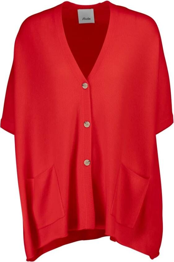 Allude Cardiganen Red Dames