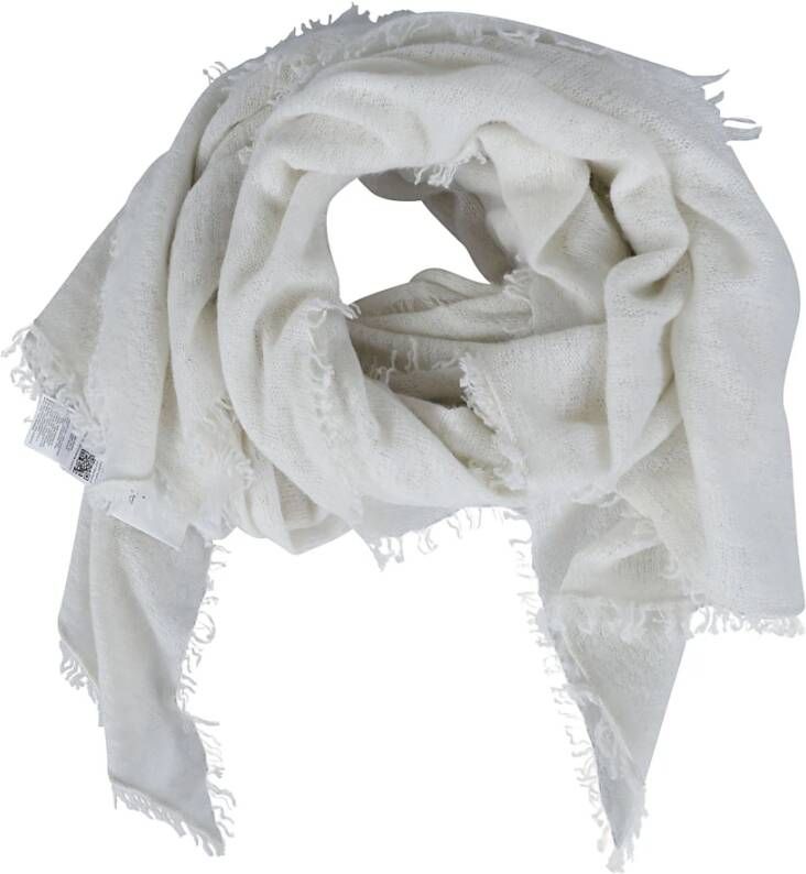 Allude Winter Scarves White Dames