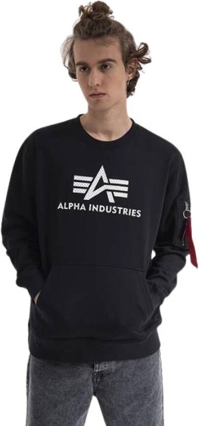 Alpha Industries Sweater Men Sweatshirts 3D Logo Sweater