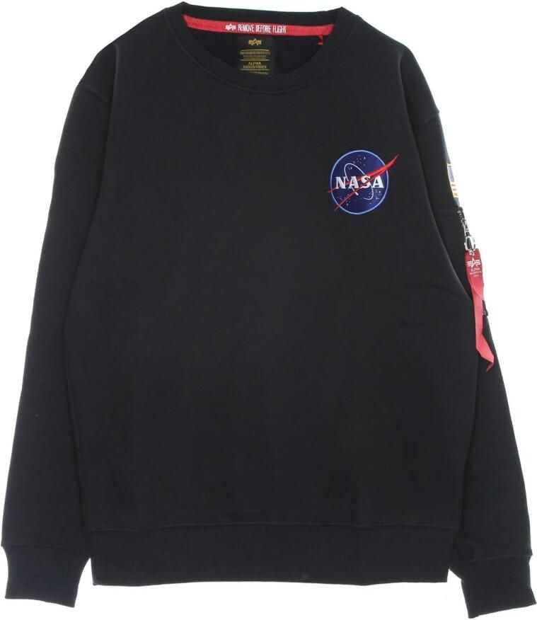 Alpha industries Blauwe Space Shuttle Crewneck Sweatshirt Blue Heren - Foto 5