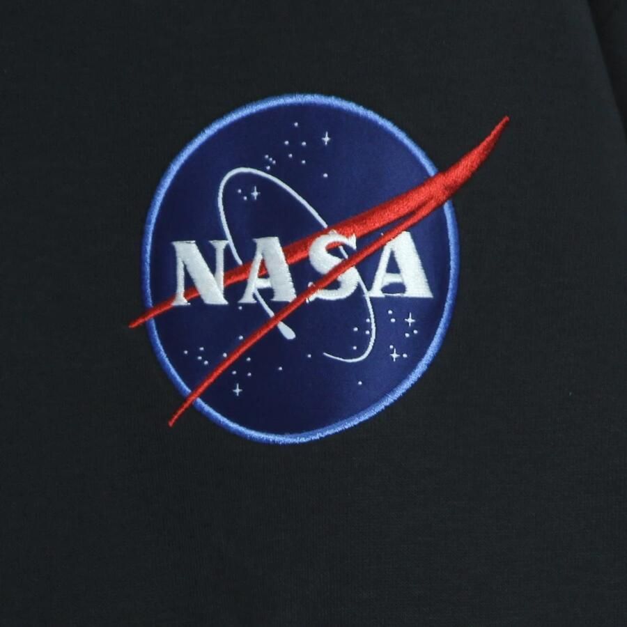 Alpha industries Blauwe Space Shuttle Crewneck Sweatshirt Blue Heren