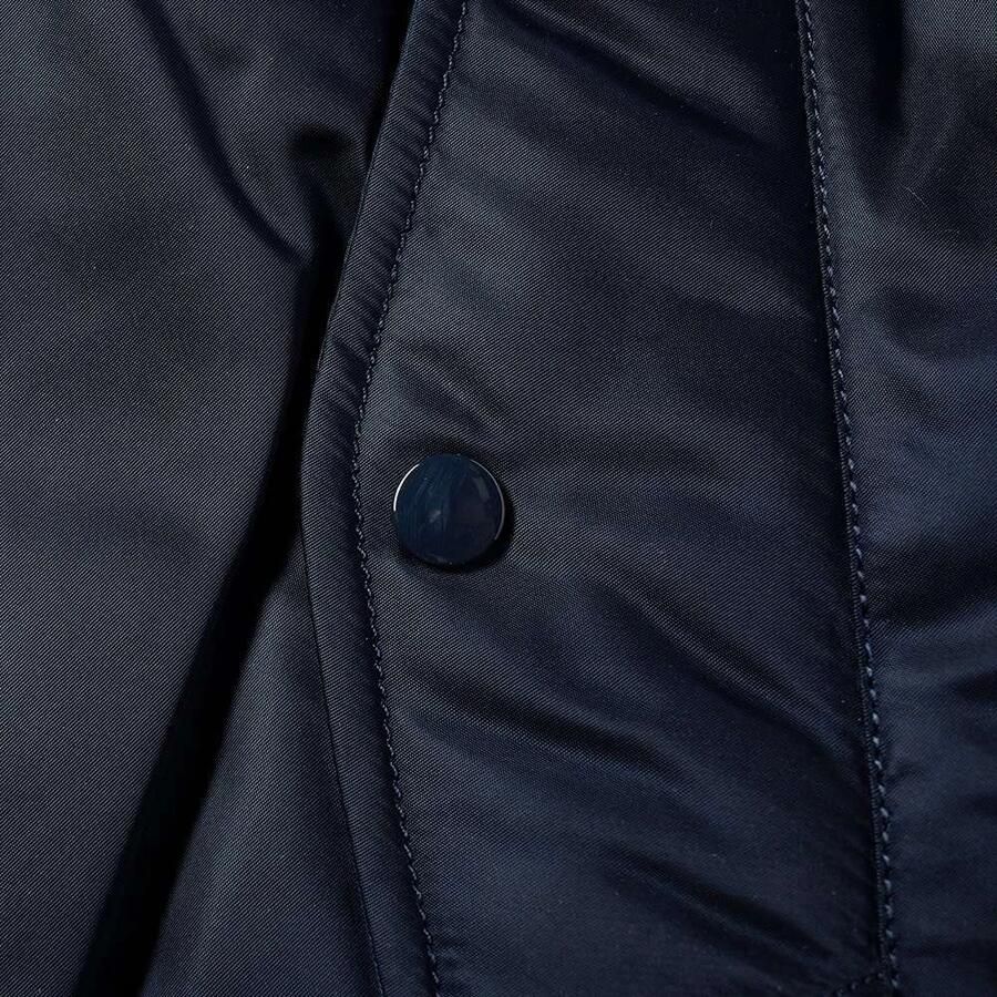 Alpha industries Omkeerbare Bomberjas Blauw Oranje Nylon Ritssluiting Blauw - Foto 4