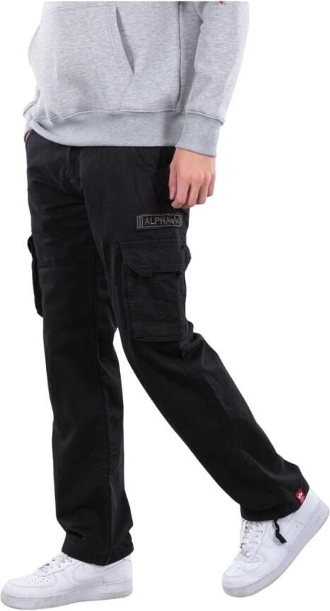 Alpha Industries Cargobroek Jet pant met zijcargozakken en koord aan de beenafsluiting - Foto 6