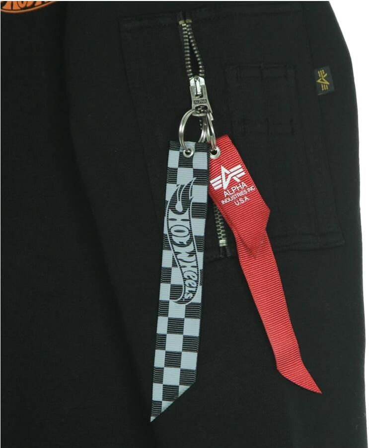 Alpha industries Flame Sweater Hot Wheels Crewneck Sweatshirt Black Heren - Foto 3