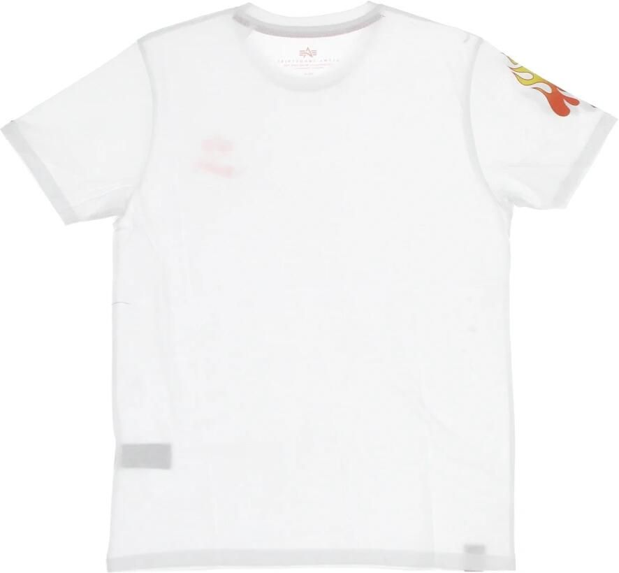 Alpha industries Flame Tee Hot Wheels T-Shirt White Heren - Foto 2