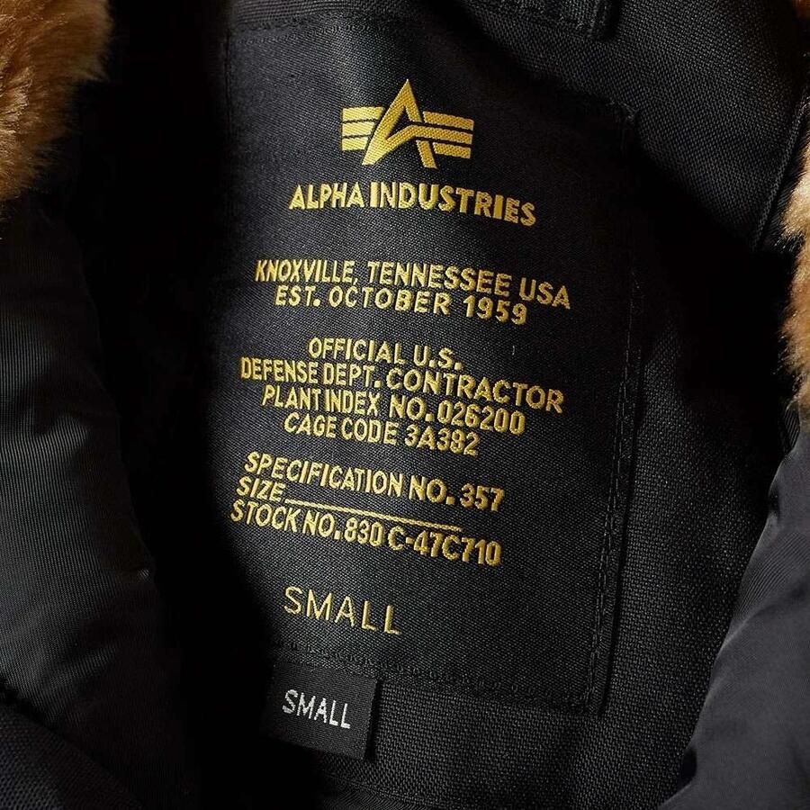 Alpha Industries Winterjack Men Cold Weather Jackets Explorer w o Patches - Foto 2