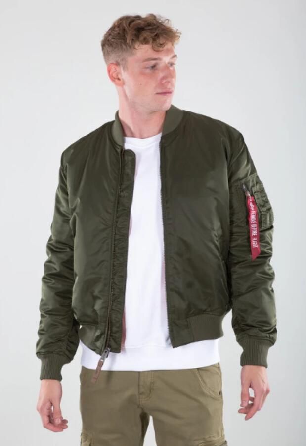 Alpha Industries Bomberjack Men Bomber Jackets MA-1 VF Vintage Fit 59 - Foto 2