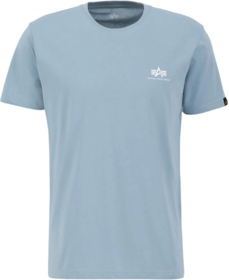 Alpha industries T-shirt met logoprint model 'BASIC T SMALL LOGO' - Foto 5