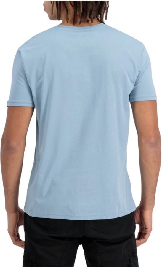Alpha industries T-shirt met logoprint model 'BASIC T SMALL LOGO' - Foto 2