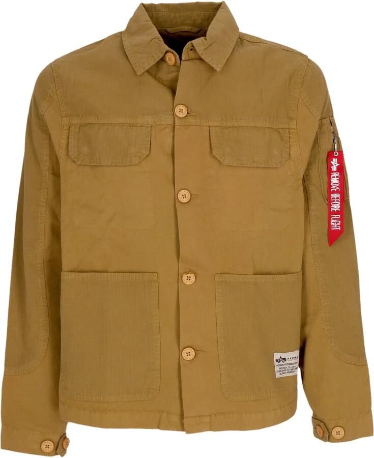 Alpha Industries Overhemdjasje Men Overshirts Color Block Overshirt - Foto 4