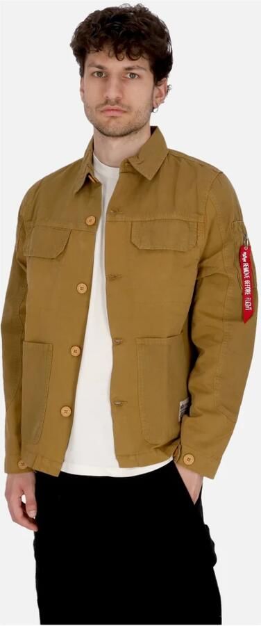 Alpha Industries Overhemdjasje Men Overshirts Color Block Overshirt - Foto 2