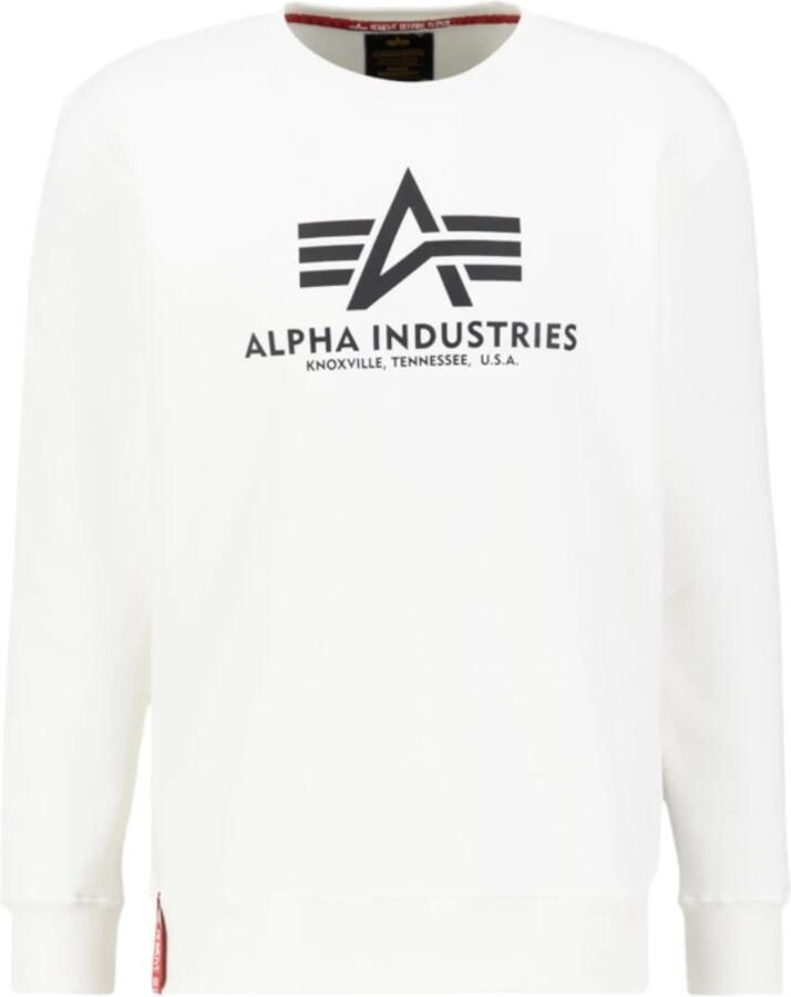 Alpha industries Mannen Sweatshirts en Hoodies Regular Fit White Heren - Foto 4