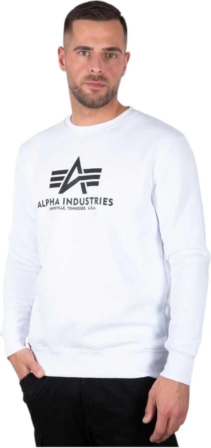 Alpha industries Mannen Sweatshirts en Hoodies Regular Fit White Heren - Foto 2