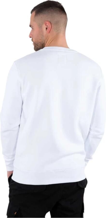 Alpha industries Mannen Sweatshirts en Hoodies Regular Fit White Heren