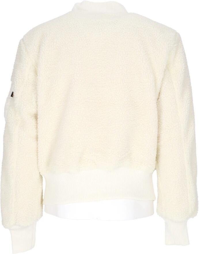 Alpha industries Ma-1 Teddy Winterjassen Kleding off white maat: XL beschikbare maaten:S M XL XXL - Foto 2