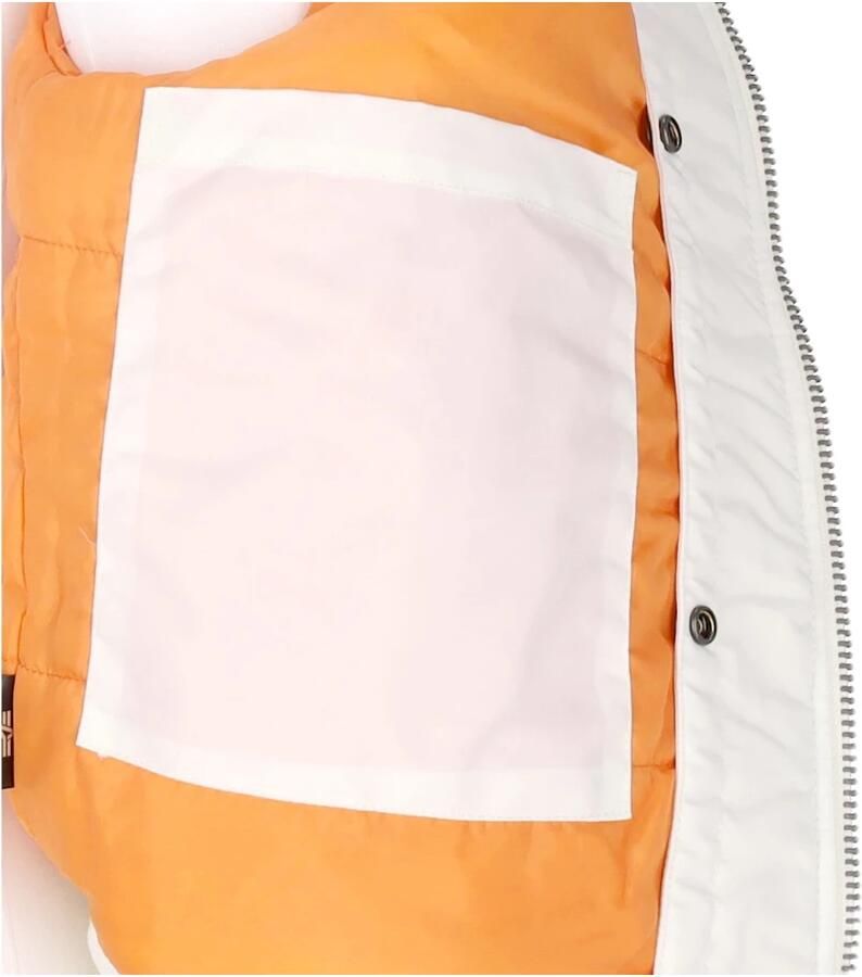 Alpha industries Ma-1 Teddy Winterjassen Kleding off white maat: XL beschikbare maaten:S M XL XXL