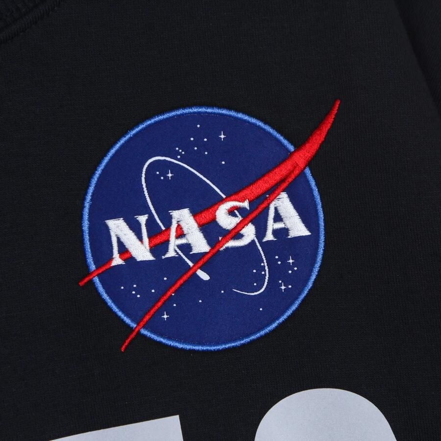 Alpha industries Reflecterende Nasa Crewneck Sweatshirt Blauw Blue Heren