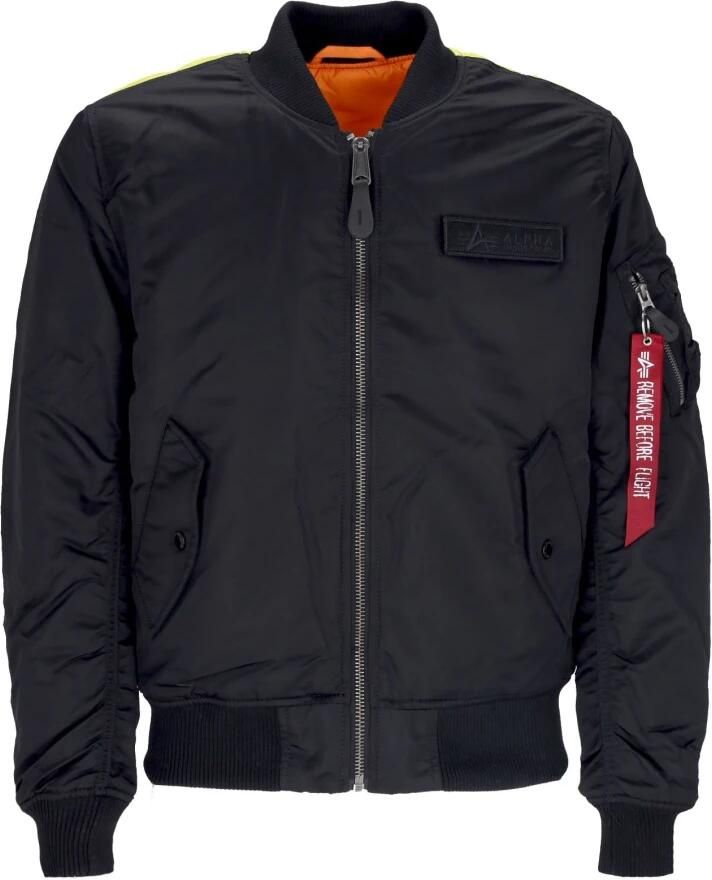 Alpha industries Reversible Bomber Jacket Black Fighter Squadron Black Heren - Foto 3