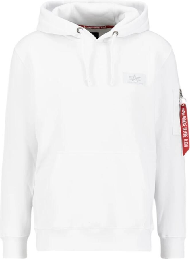 Alpha industries Back Print Hoodies Kleding white maat: XXL beschikbare maaten:S M L XL XXL - Foto 7