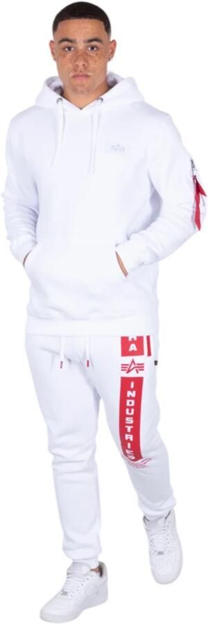 Alpha industries Back Print Hoodies Kleding white maat: XXL beschikbare maaten:S M L XL XXL - Foto 6