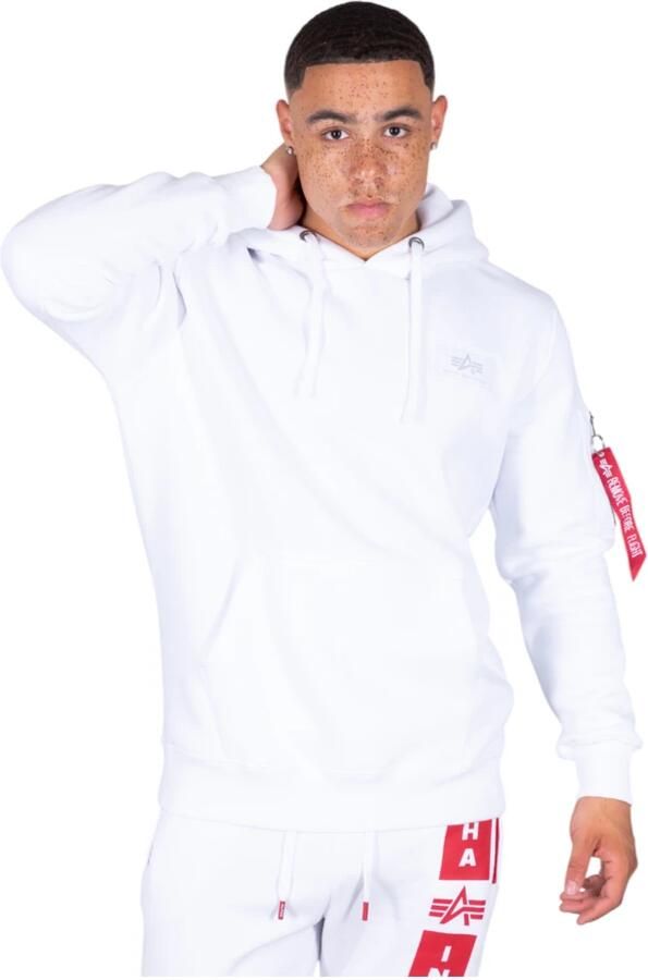 Alpha industries Back Print Hoodies Kleding white maat: XXL beschikbare maaten:S M L XL XXL - Foto 2