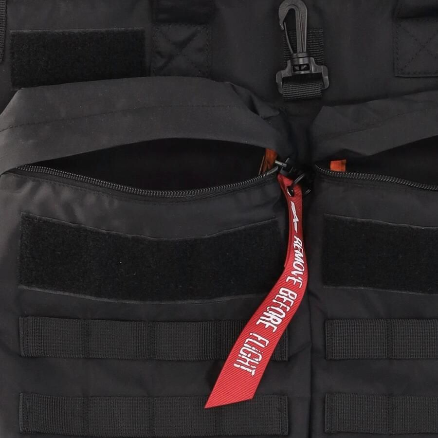 Alpha industries Schoudertas met labeldetails model 'Tactical'