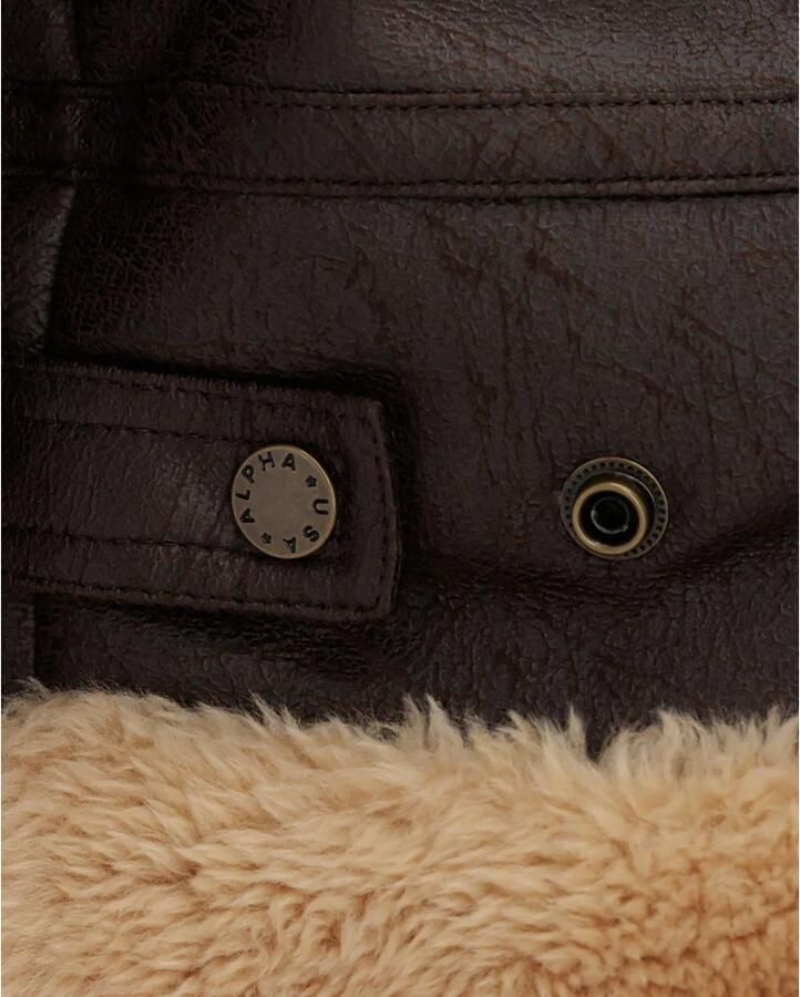 Alpha industries Vintage Brown Flight Jacket Montone B3 Brown Heren - Foto 2