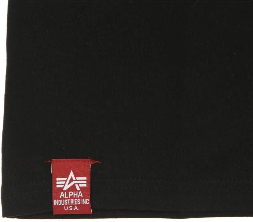 Alpha industries Vlamprint Hot Wheels Zwart Tee Black Heren - Foto 2