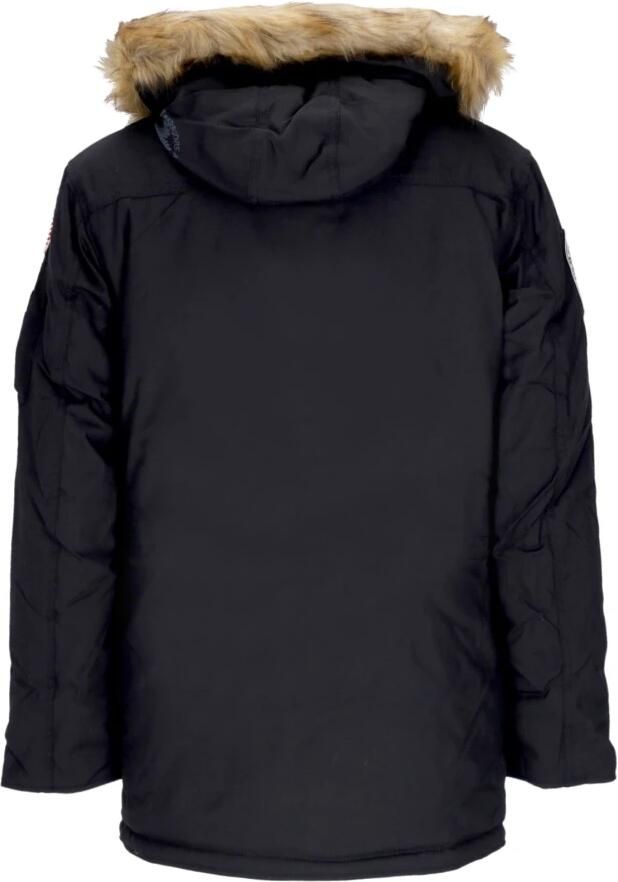 Alpha industries Parka met kraag van imitatiebont model 'POLAR' - Foto 7