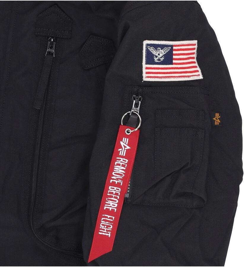 Alpha industries Parka met kraag van imitatiebont model 'POLAR' - Foto 5