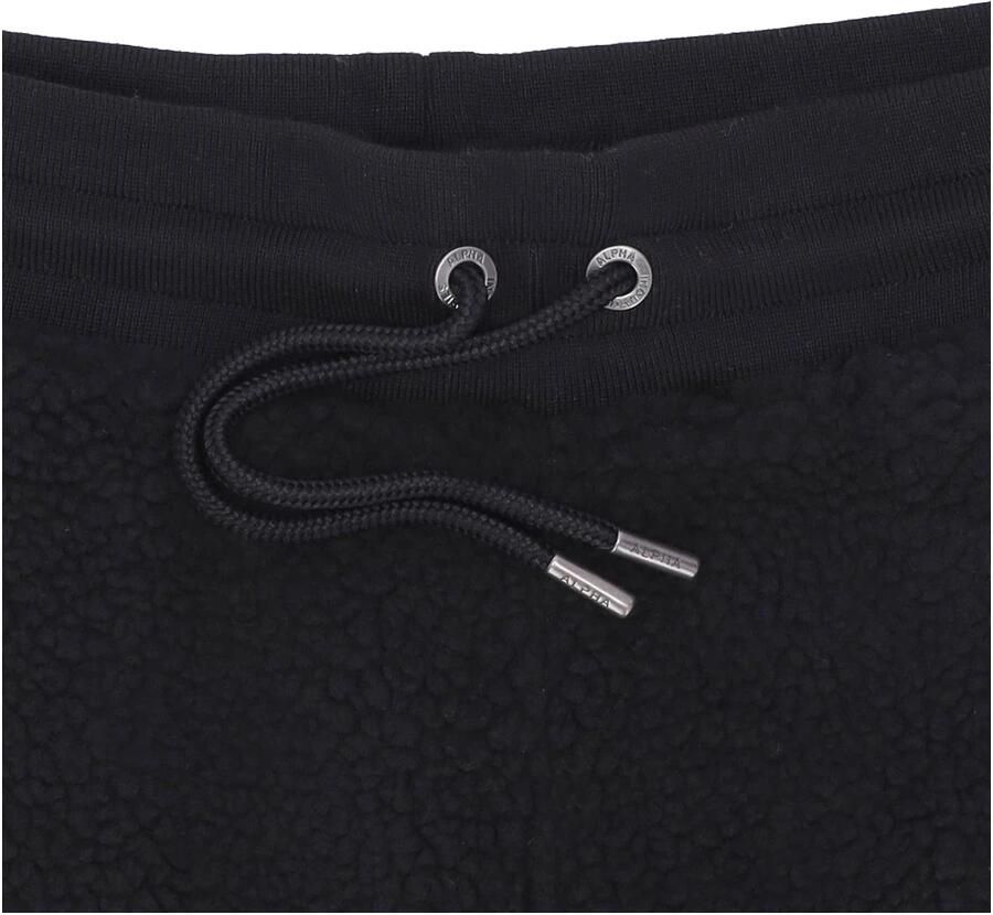 Alpha industries Zwarte Sherpa Jogger Broek Black Heren - Foto 2